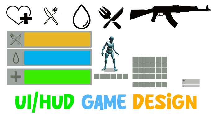 design your game UI and hud